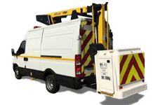 Van Hire Eastbourne - 12.5M Cherry Picker 3.5T - Van hire Eastbourne