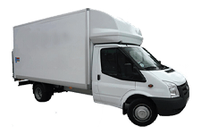 Van Hire Eastbourne - Ford Luton Box Tail Lift - Van hire Eastbourne